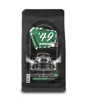 49 Blend Fresh Roasted Organic Decaf Coffee