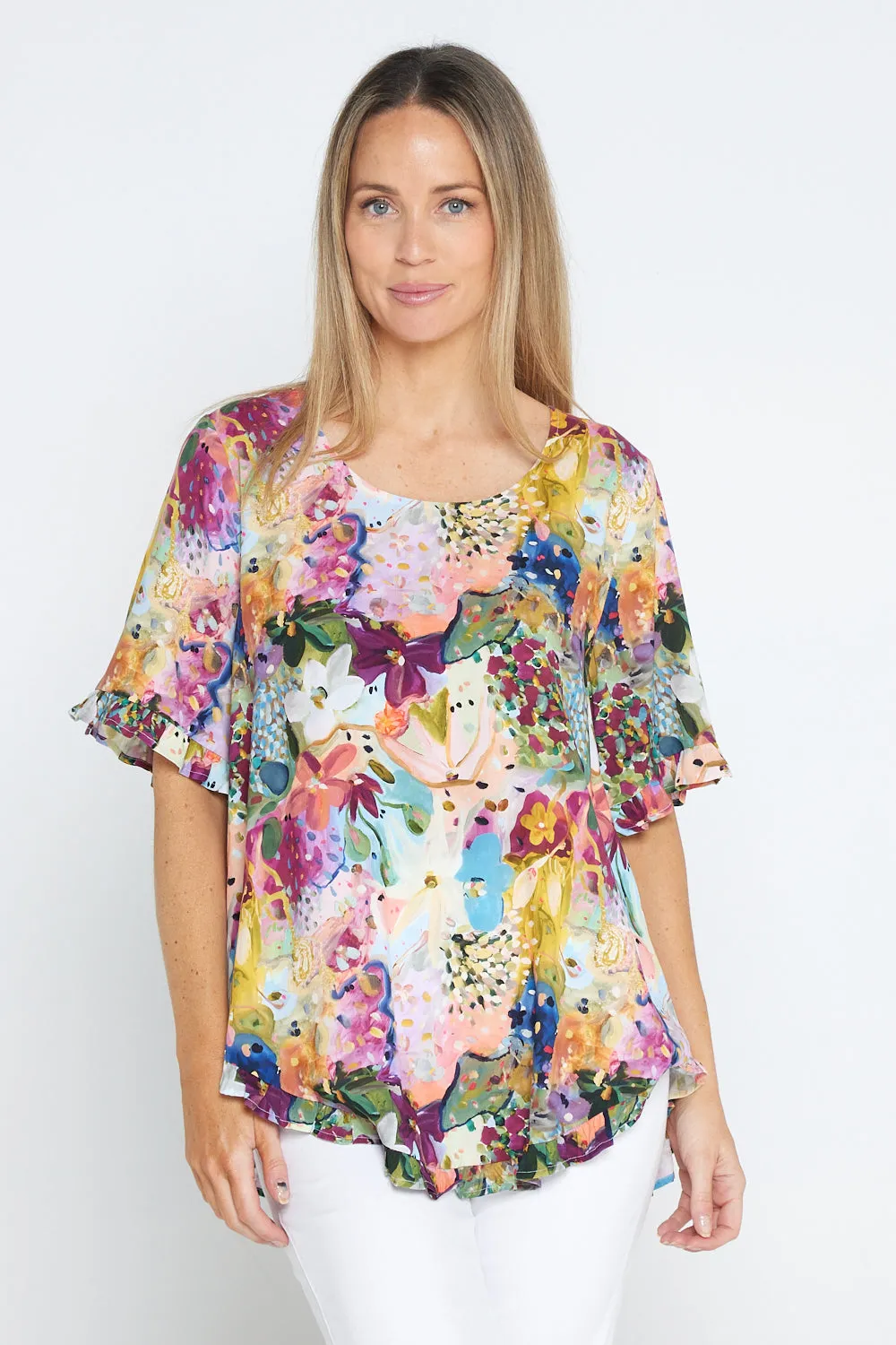 Blossom Top - Floral Painting