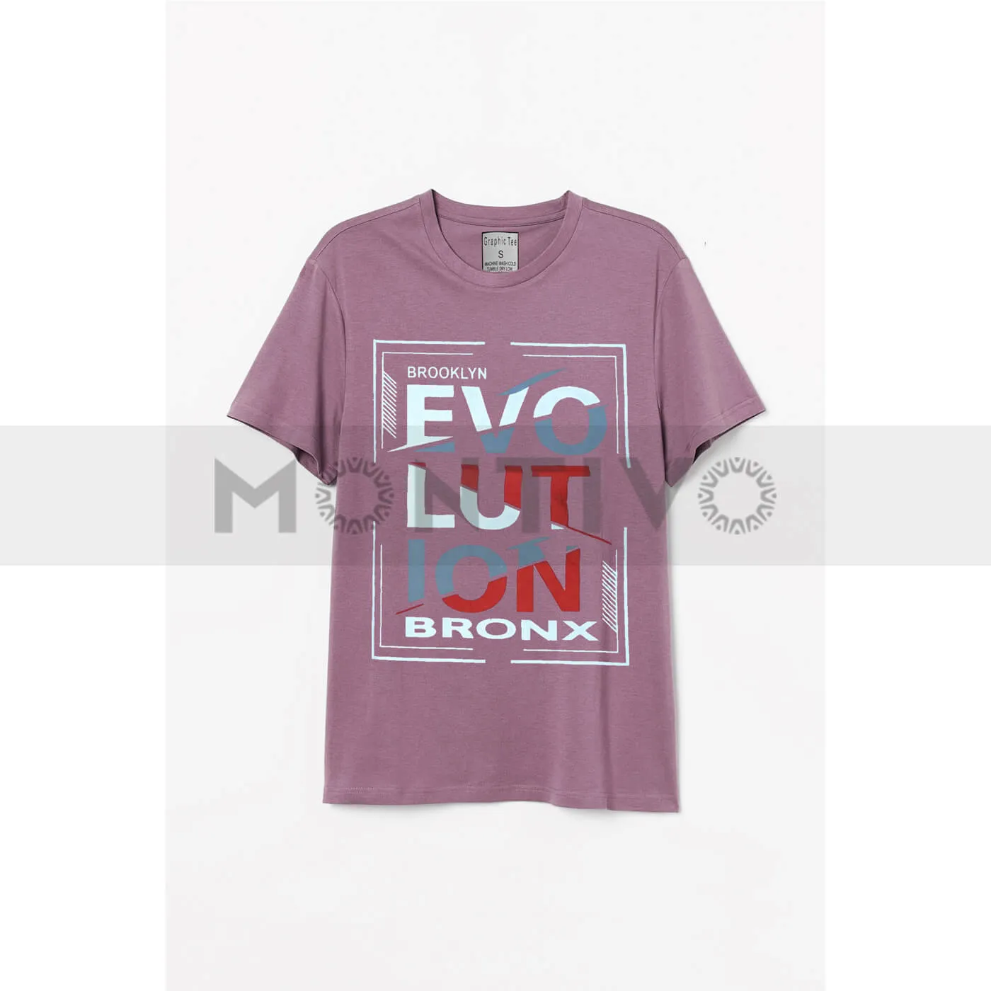 Evolution Printed Pink Tshirt