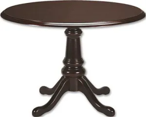 Governors Series Queen Anne Table Base 32-1/2 Inch  W X 32-1/2 Inch  D X 28-3/4 Inch  H Mahogany