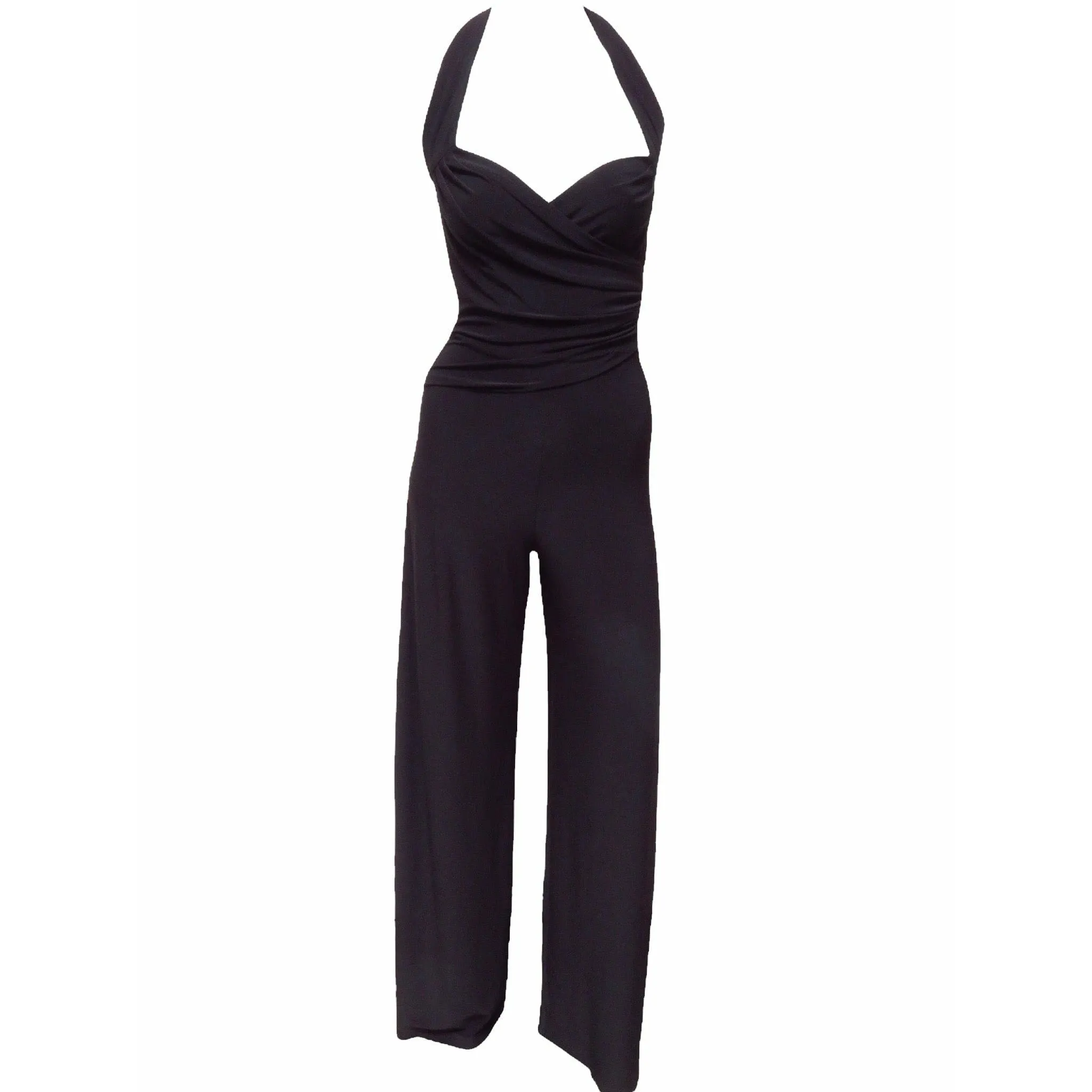 Norma Kamali Cayla Straight Leg Jumpsuit