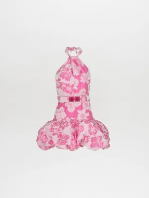 Rea Dress Magenta Floral