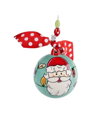 Santa Lights Ornament