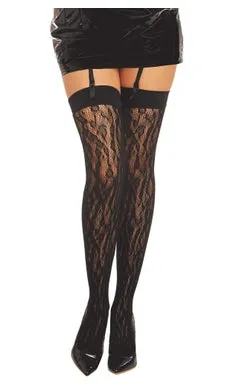 Thigh High Leopard Print Stockings