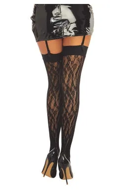 Thigh High Leopard Print Stockings