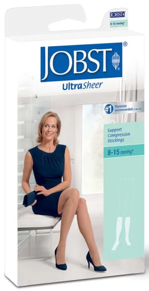 Ultrasheer Supportwear Knee-High Mild Compression Stockings X-Small