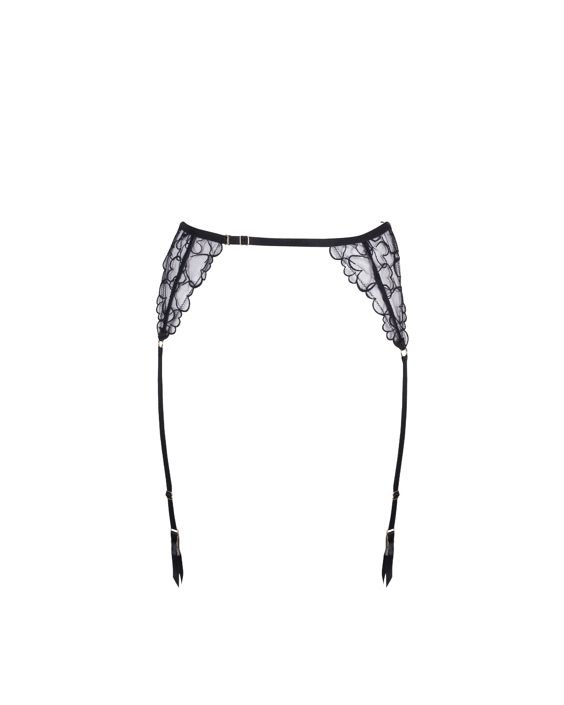 Valentina Suspender Black