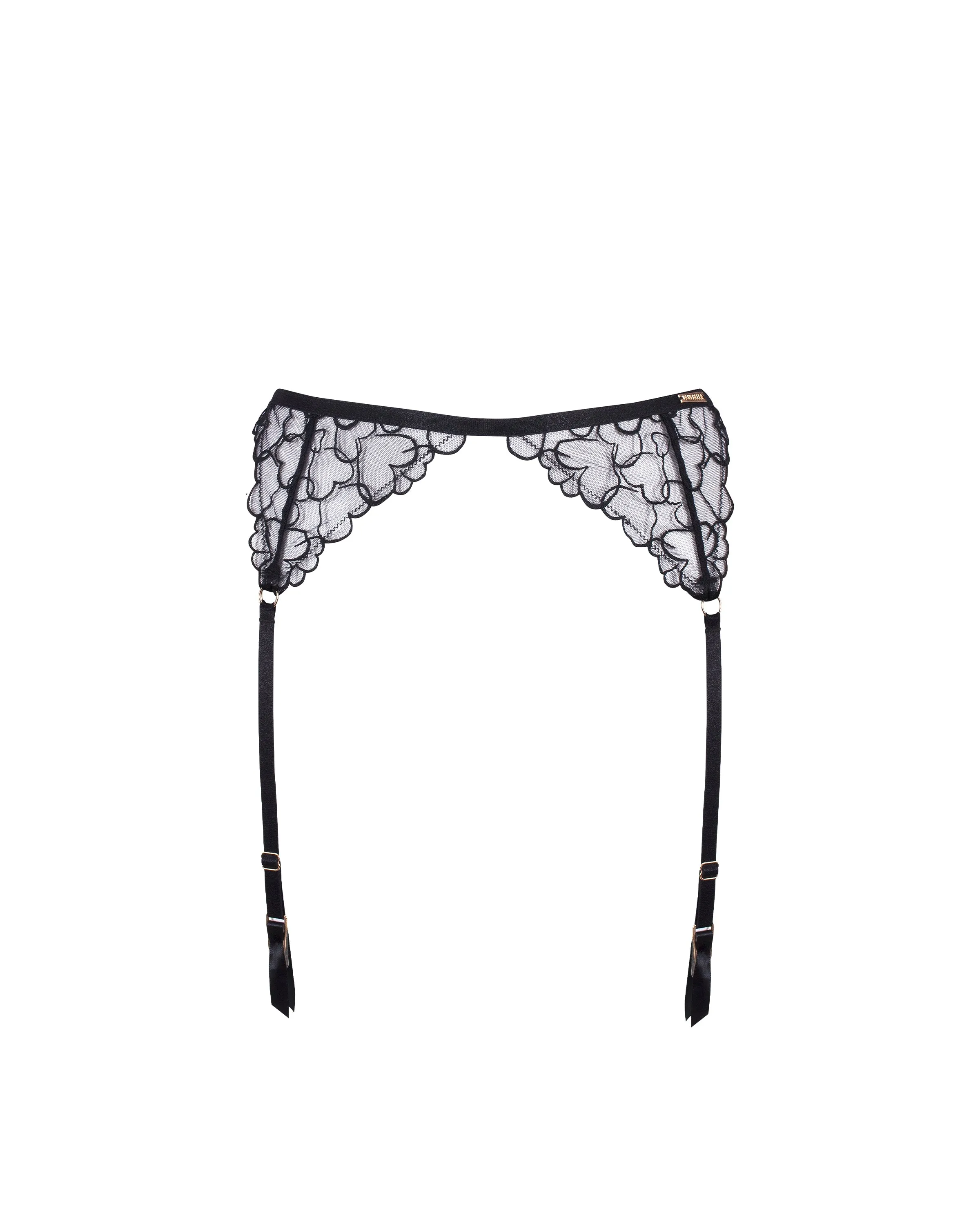 Valentina Suspender Black